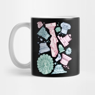 Greek Architectural Elements Mug